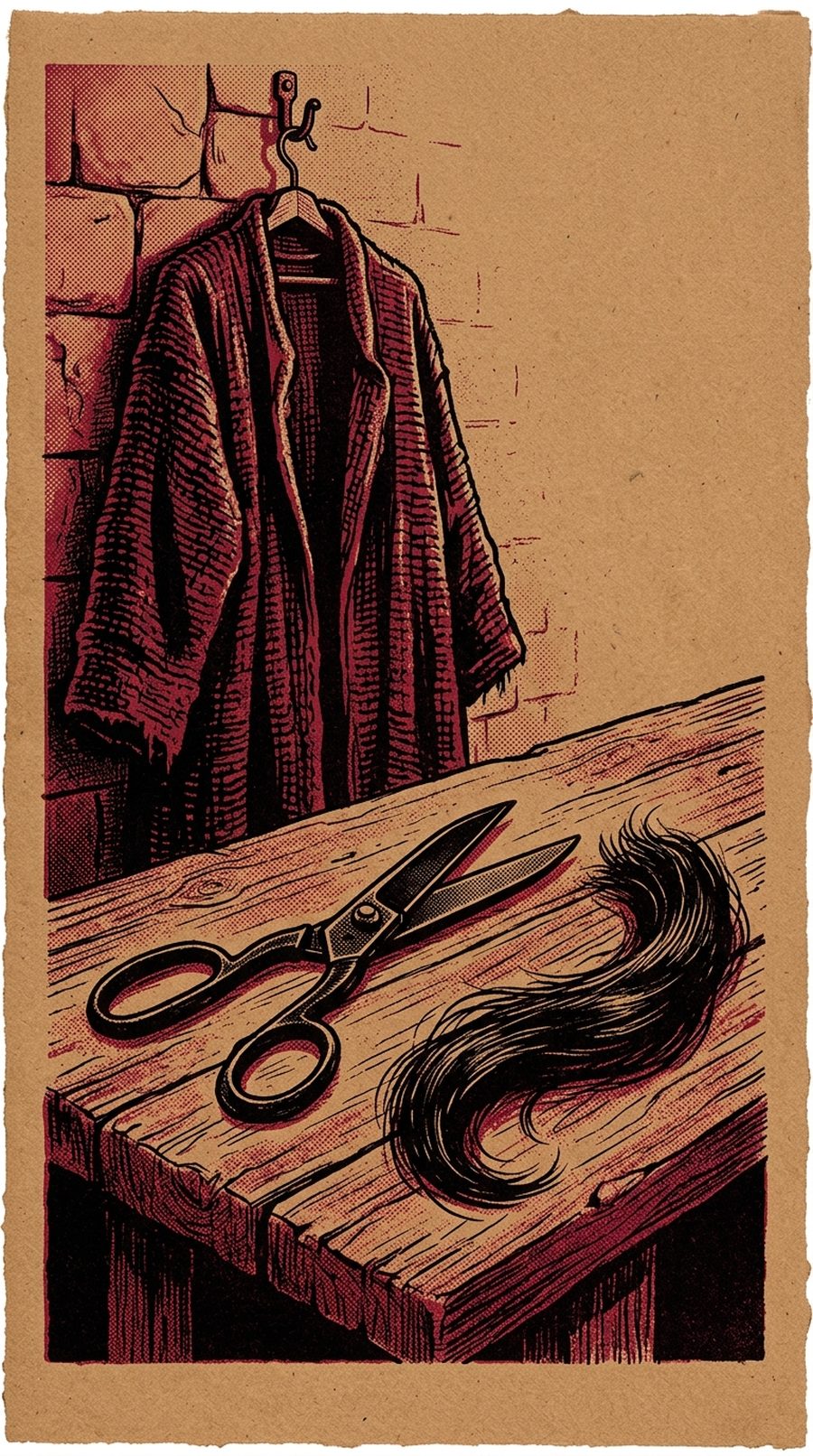 Copertina disegnata per Chiara. La ragazza che rubò Dio
