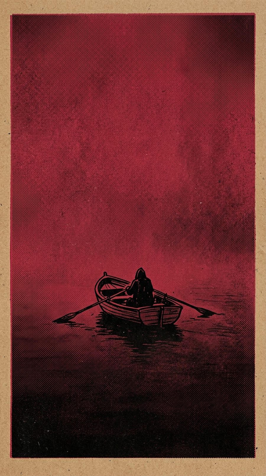 Copertina disegnata per Il viaggio che resta
