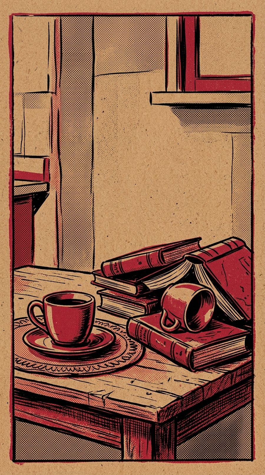 Copertina disegnata per Quello che ci tiene insieme